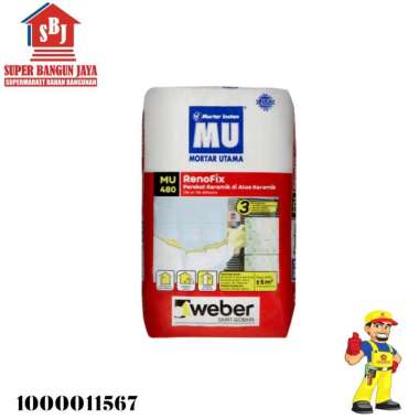 MU 480 PEREKAT KERAMIK DI ATAS KRMK 25KG
