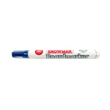 Snowman BG-12 Whiteboard Spidol Biru