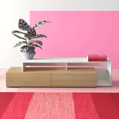 TwinsJ. Bufet tv 1842. TV stand. Dudukan tv. TV led. Meja tv. HPL glossy