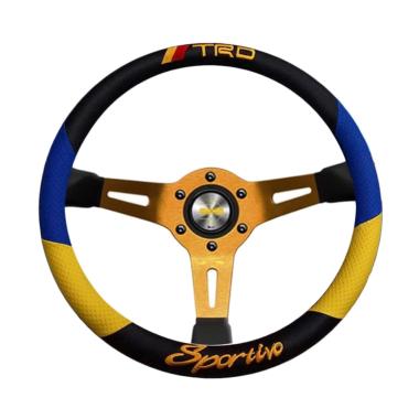 Custom Cover Stir Mobil TRD Sportivo [ Sarung Stir Mobil ] 08 Sky Blue