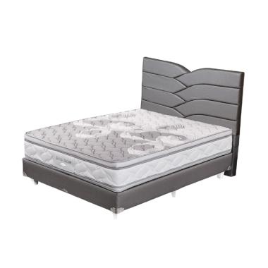 Comforta Ombak Super Dream Set Springbed [Full Set] 160 x 200 White -