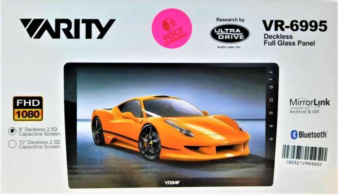 Head Unit Mobil Android 9" Varity Voice Command