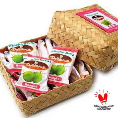 Wingko Babat Dyriana Makanan Khas Semarang 1 Besek isi 20 [Original Kelapa] Besar