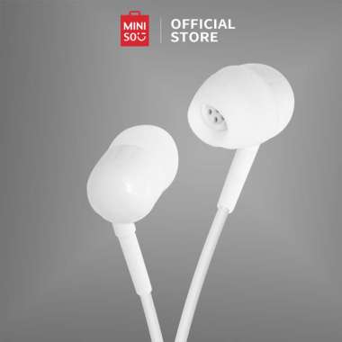 Miniso Official Music Earphone Colorful Capsule Headphones Noise Cancelling Awet Handsfree Earphone