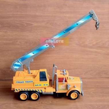 Mainan Truk Crane / Truk Konstruksi / Mainan Mobil Mobilan