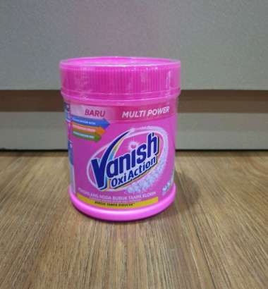 Vanish Multi Powder Oxi Action Pembersih Noda 400Gr Bersih Tanpa Kucek
