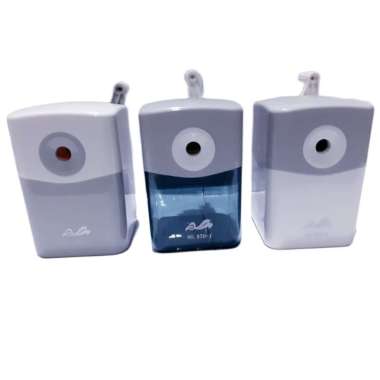 SERUTAN PENCIL MEJA JUMBO / RAUTAN PENCIL / PENCIL SHARPENER POLOS ABU-ABU 870-1 MOTIF D