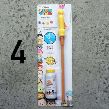 Emco Froobles JUMBO BUBBLES Disney Tsum Tsum Mainan Gelembung Mega, Warna Kuning