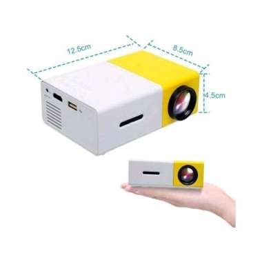 Mini Proyektor LED YG300 / YG-300 / YG 300 LCD Portable Projector Home