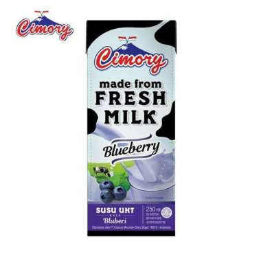 Promo Harga Cimory Susu UHT Blueberry 250 ml - Blibli