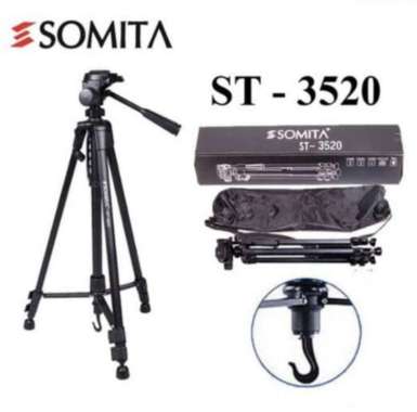 Gudang Digital - Tripod Somita ST-3520 Lightweight & Portable Tripod Somita ST 3520 Camera Somita ST