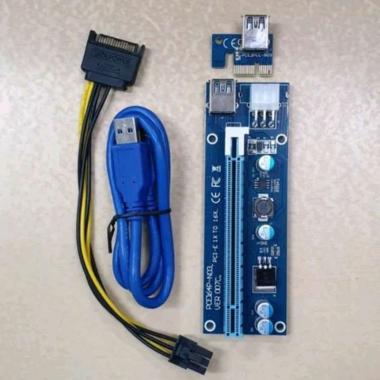 PCIE X1 to X16 Riser. For Bitcoin Mining