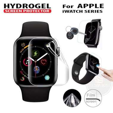 Hydrogel Apple iWatch 7 Seri Jam Tangan 41mm 45mm Pelindung Layar Lentur Lembut Anti gores Lentur un