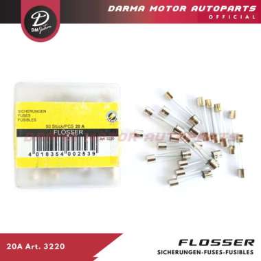 20A 3220 Sekring Sikring Fuse FLOSSER made in Germany