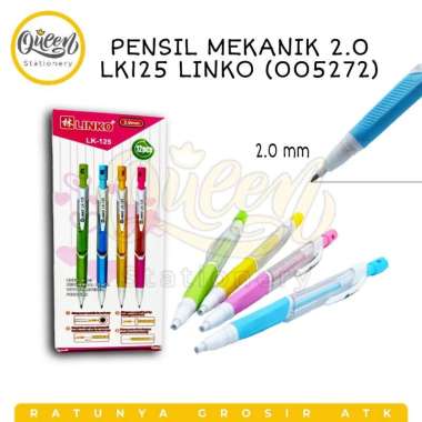 PENSIL MEKANIK 2.0 LK125 LINKO (005272)/PENSIL ISI/PENSIL PASTEL/PENSIL CETEKAN/PENSIL MEKANIK PASTE