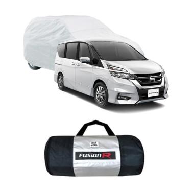 FUSION R Sarung Mobil Nissan Serena Putih WATERPROOF Tasla Korean Import [ Cover Mobil Nissan Serena