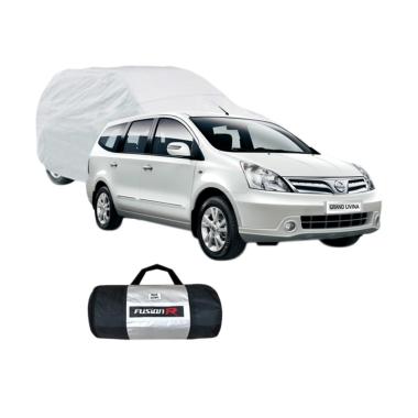FUSION R Sarung Mobil Nissan Grand Livina Putih WATERPROOF Tasla Korean Import [ Cover Mobil Grand L