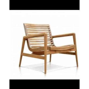 Kursi teras jati vintage retro murah 1 dudukan