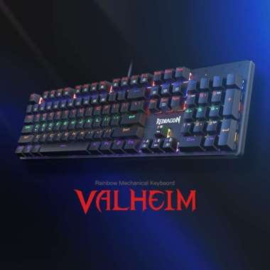 Redragon K608 RGB Full size Mechanical - Gaming Keyboard BROWN SW