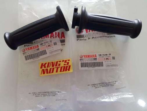 Hand Grip, Handgrip Fino, Mio, Soul, Nouvo Karbu Asli Yamaha - Hitam