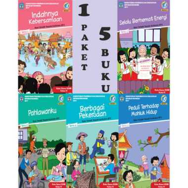 Buku Paket Tematik Kelas 4 Semester 1 SD (Tema 1-5)