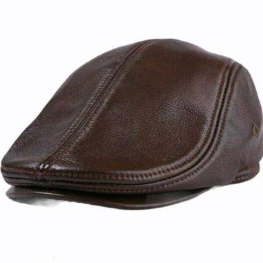 TOPI PET KULIT ASLI GARUT/TOPI SENIMAN
