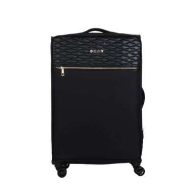 Koper DKNY Original Softcase spinner 20 inch small Cabin - Rose pink Hitam