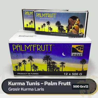 KURMA TUNIS PALM FRUIT DUS / KURMA PALM FRUTT ORIGINAL / KURMA PALM FRUIT