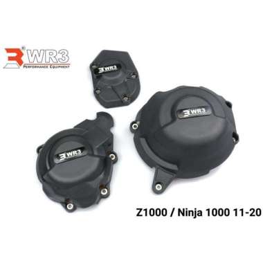 Engine Guard Kawasaki Z1000 Ninja 1000 SX 11-Up Versys 1000 12-Up WR3 Black