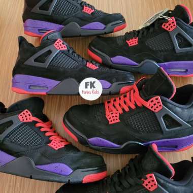 Air Jordan 4 Retro NRG Raptors || white cement oreo university blue