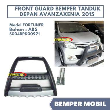 TANDUK BEMPER FRONT GUARD BEMPER DEPAN AVANZA XENIA 2015 MODEL FORTUNER ABS 1 SET