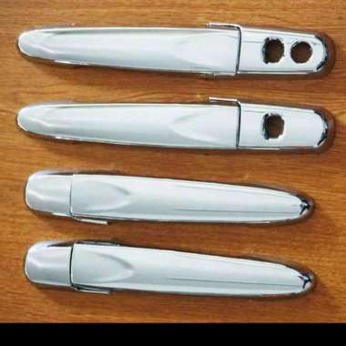 Cover handle mobil all Rush Terios 2018-2019 smartkey Silver