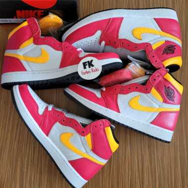 Air Jordan 1 Retro High OG Fusion Red || mocha gym track red yellow bred banned toe