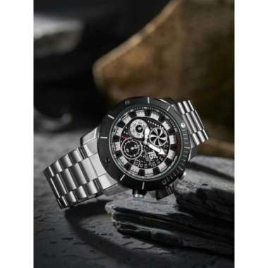 Jam Tangan Fashion T5 H3787 jam tangan pria original / T5 H 3787 original chronograph sport Silver h