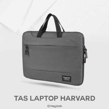 HEYLOOK Official - Tas Laptop Waterproof Harvard Cover Laptop Asus Lenovo 14"-15" - Heylook GREY
