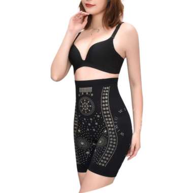WIMIU Celana Korset Pakaian Dalam Wanita 006666 BLACK L