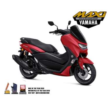 Yamaha All New Nmax 155 Connected ABS Version Sepeda Motor [VIN 2022/ OTR Bangka Belitung] Matte Red Belitung