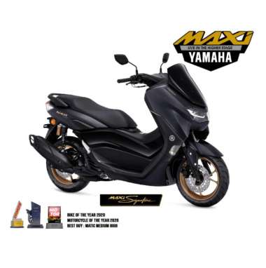 Yamaha All New Nmax 155 Connected ABS Version Sepeda Motor [VIN 2022/ OTR Bangka Belitung] Matte Black Belitung