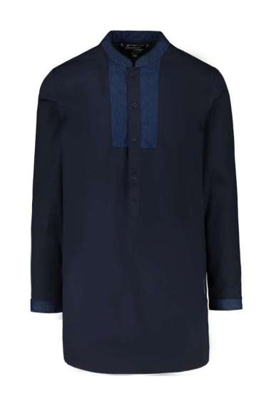 CARDINAL JEANS KEMEJA KOKO 20 (NAVY) M