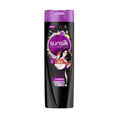 Promo Harga Sunsilk Shampoo Black Shine 125 ml - Blibli