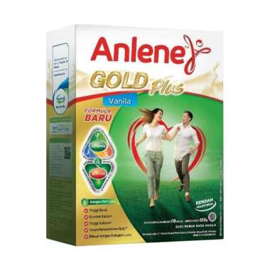 Promo Harga Anlene Gold Susu High Calcium Vanila 650 gr - Blibli