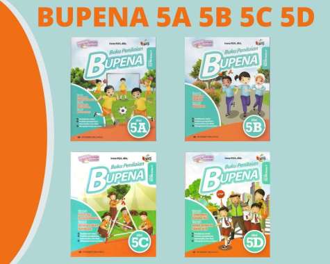 Buku Penilaian BUPENA JILID KELAS 5A 5B 5C 5D - Erlangga 5A