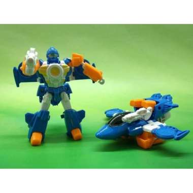 Mainan Robot Tobot Mini Mach W Biru Action Figure Mainan Anak Laki SNI 100 % ORIGINAL