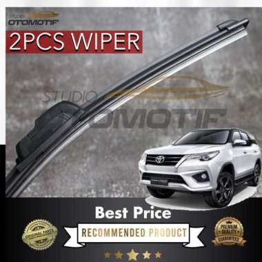 WIPER FORTUNER VRZ FRAMELESS / WIPER MOBIL ALL NEW FORTUNER 2 PCS