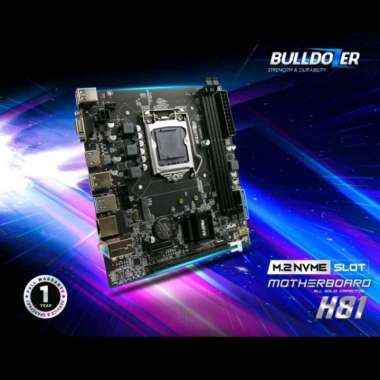 MOTHERBOARD BULLDOZER H81 SOCKET LGA 1150