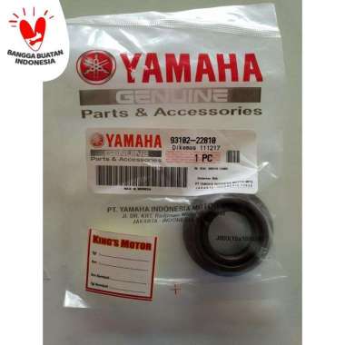 Seal, Sil, Kruk, Ker, As, Crankcase Mio, Nouvo, Mio Soul, Fino Karbu Sebelah Kiri Ori Ygp Hitam