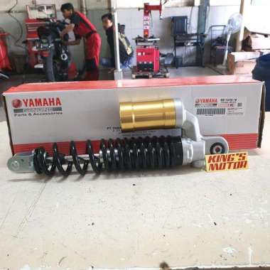 Shockbreaker, Shock, Belakang Tabung Lexi Type S Tabung Asli Yamaha - Hitam