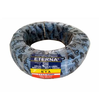 Eterna NYA Kabel Listrik - Biru [1 x 2.5/ 100 M]