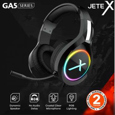Headphone | Headset Gaming JETE-X GA5 - Garansi 2 Tahun