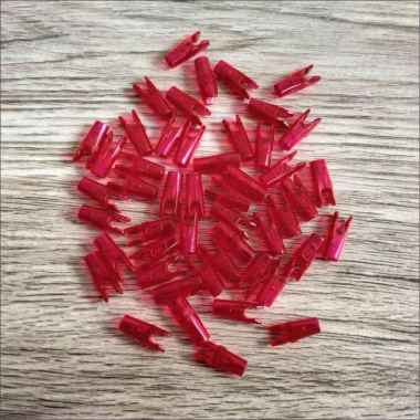 NOCK PIN SIZE L - ARROW NOCK - NOCK ANAK PANAH - ENIGMAZONE MERAH BENING
